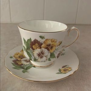 August Teacup and Saucer
